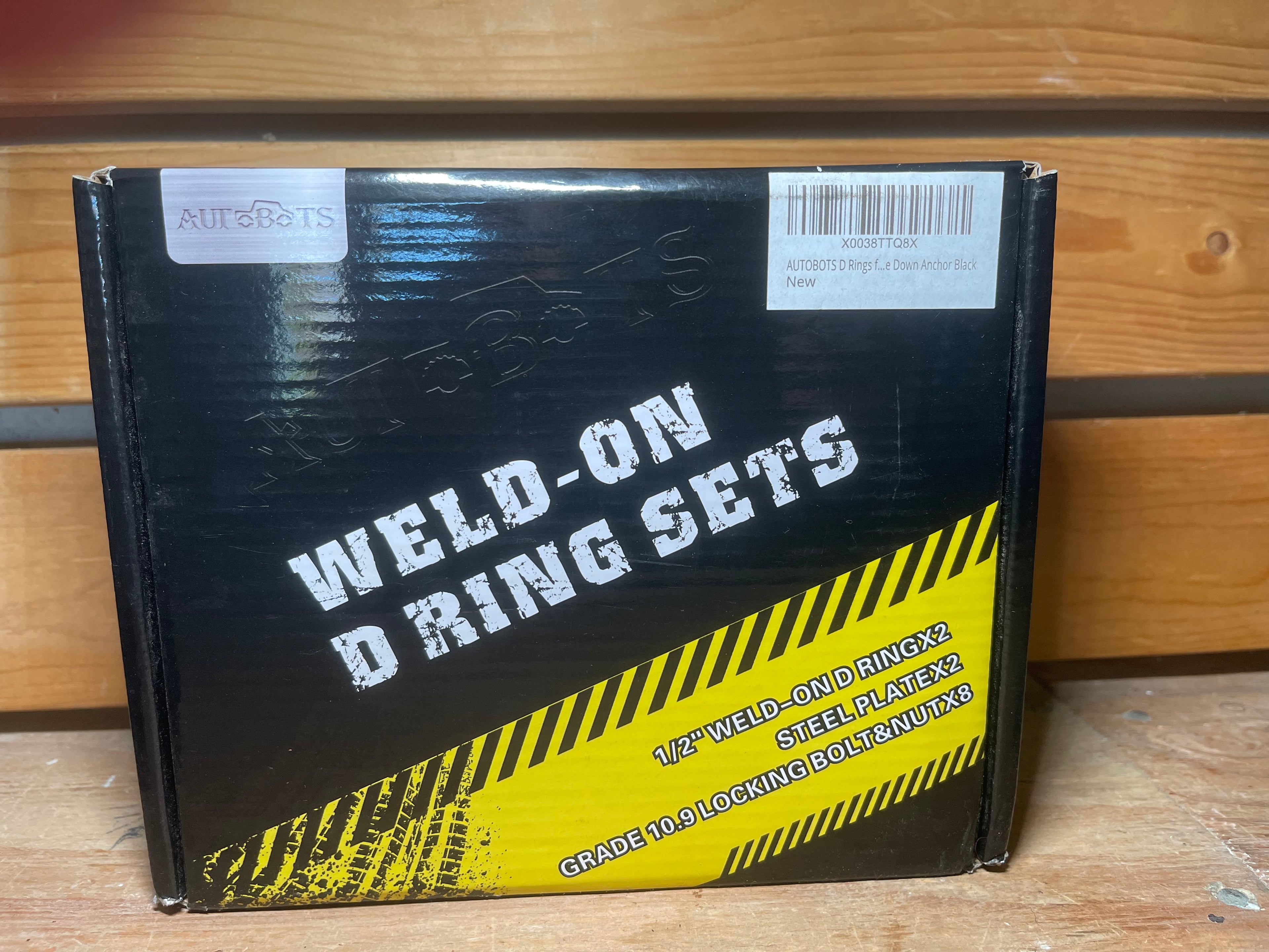 Autobots Weld On D Ring Sets image 0